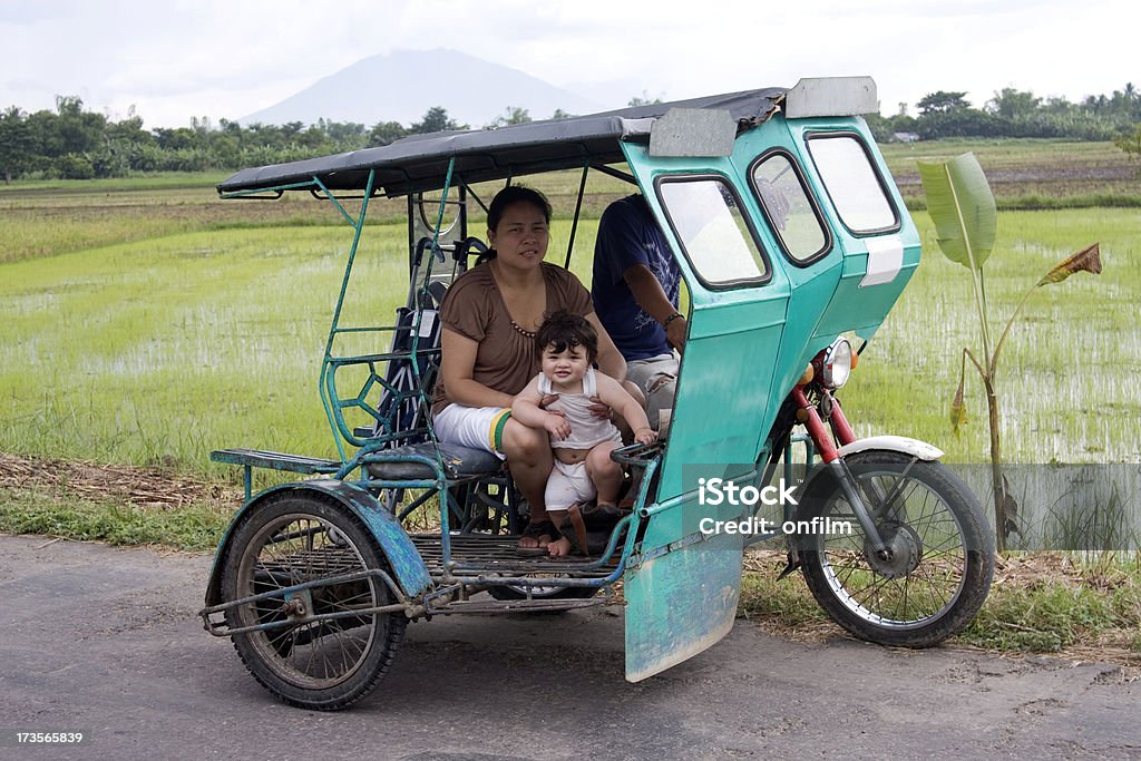 Motorrad-taxi - Lizenzfrei Philippinen Stock-Foto