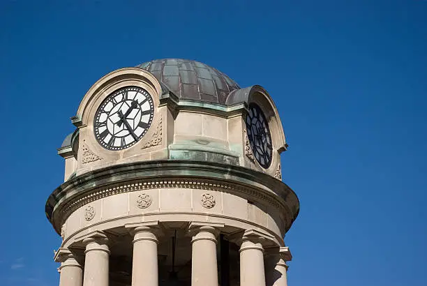 "An old historic clock tower in a Kitchener, Ontario park.Similar Images:"