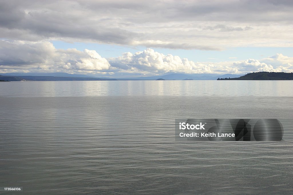 타우포 호수, New Zealand - 로열티 프리 구름 스톡 사진
