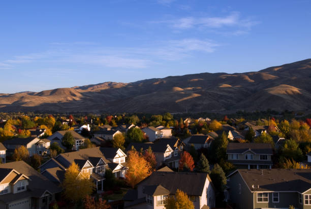 istock Boise neighborhood in the fall 173566516