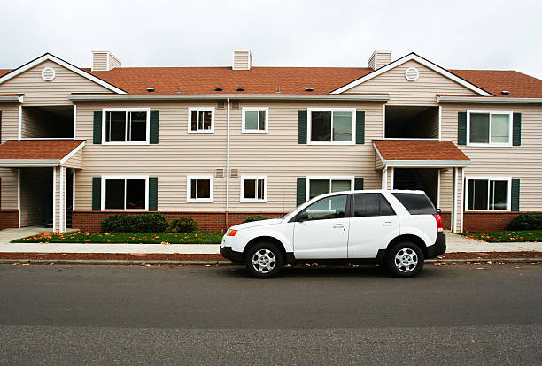 Apartment Complex stock photo