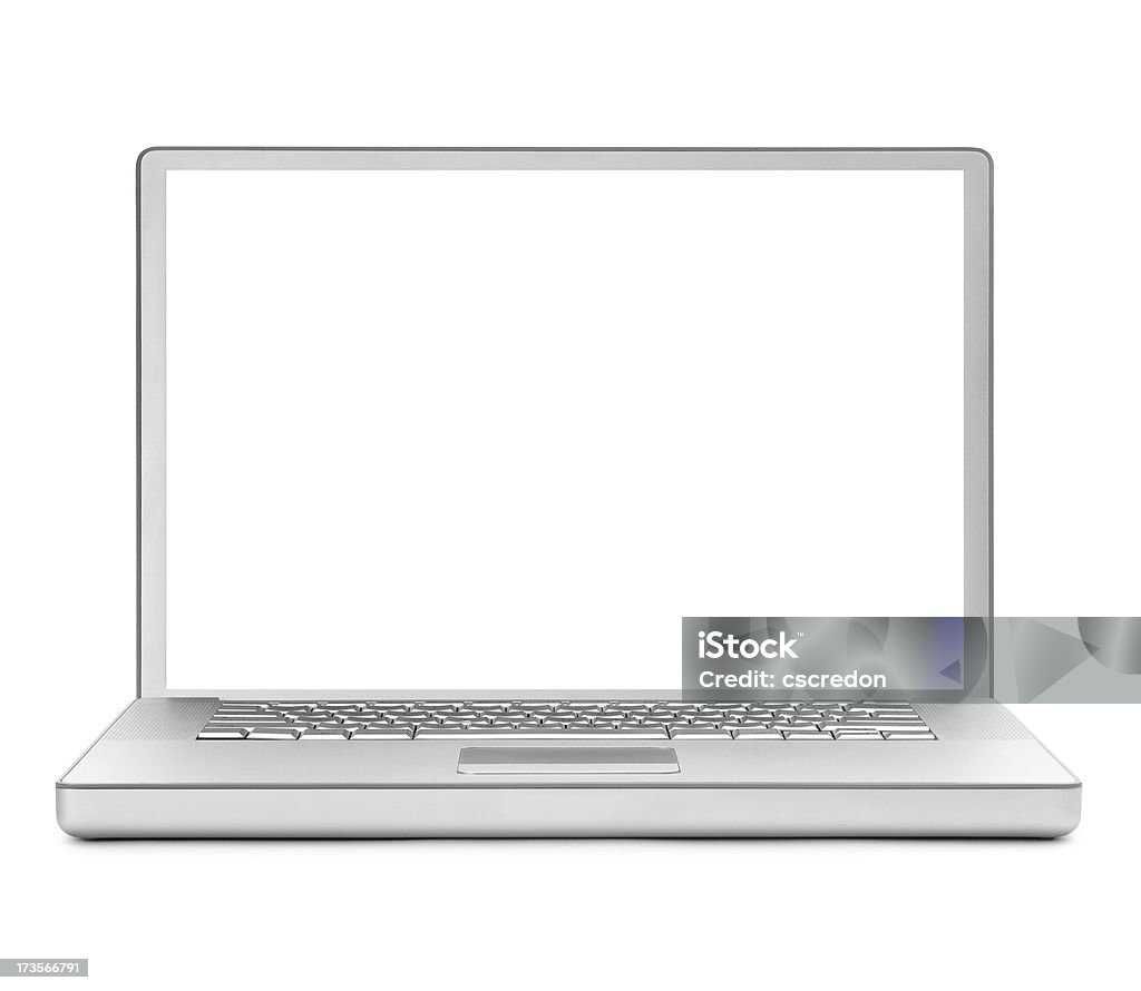 laptop - Foto de stock de Branco royalty-free