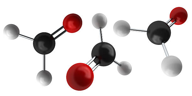 Formaldehyde Molecule stock photo