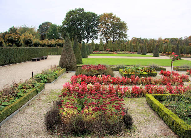 istock formal garden in autumn 173567261