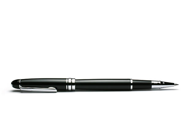 Pen "Black ball-point pen, isolated on white background.Similar images -" ballpoint pen stock pictures, royalty-free photos & images