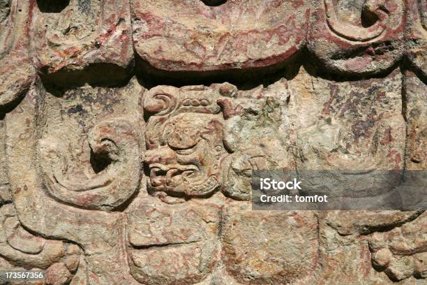 Skulpturen Von Alten Kultur In Copan Stockfoto und mehr Bilder von Alt - Alt, Amerikanische Kontinente und Regionen, Architektur