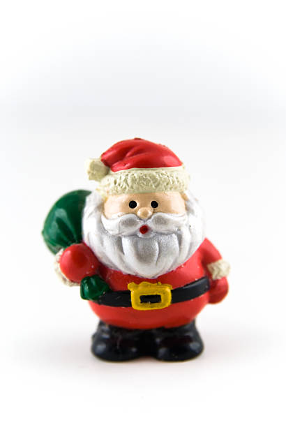 santa claus isolated on white