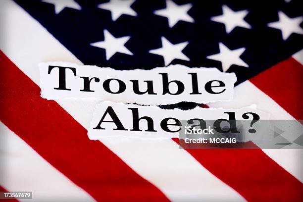 Trouble Ahead Stock Photo - Download Image Now - Government, USA, Conflict