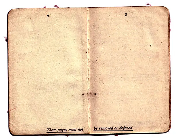 High resolution image of the blank pages from an old note book.You can more images like this in my
