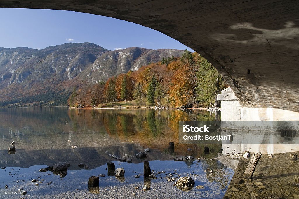 Pod mostem - Zbiór zdjęć royalty-free (Alpy)