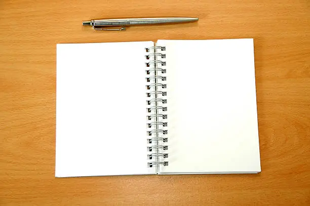 Note book with pencil #2