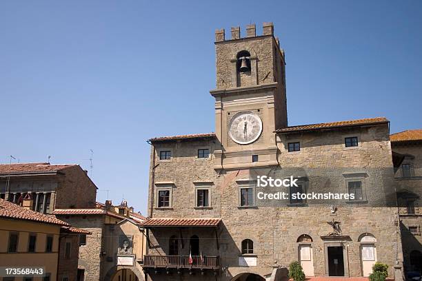 Cortona Toscana - Fotografie stock e altre immagini di Ambientazione esterna - Ambientazione esterna, Architettura, Arezzo