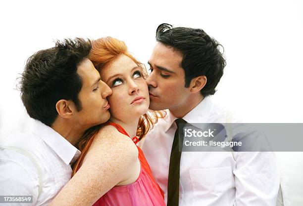 Kisses Stock Photo - Download Image Now - 20-29 Years, Adult, Beautiful People