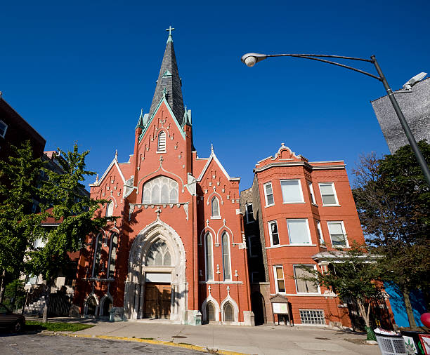 istock Norwegian Church in Chicago 173569145