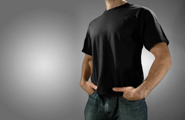 istock man wearing jeans and a black t shirt 173569177