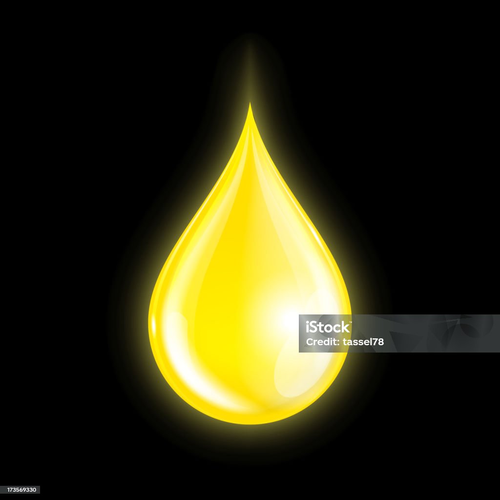 Kroplę oleju - Grafika wektorowa royalty-free (Abstrakcja)