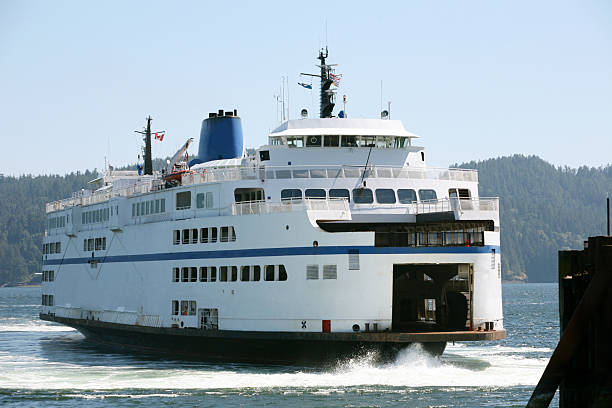 istock Passenger Ferry arriving at Pier near Vancouver, Canada 173569525