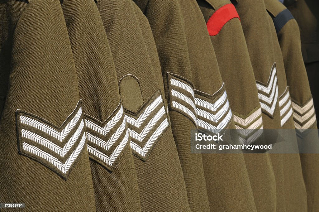 Sargeant des Arms - Lizenzfrei Militäruniform Stock-Foto