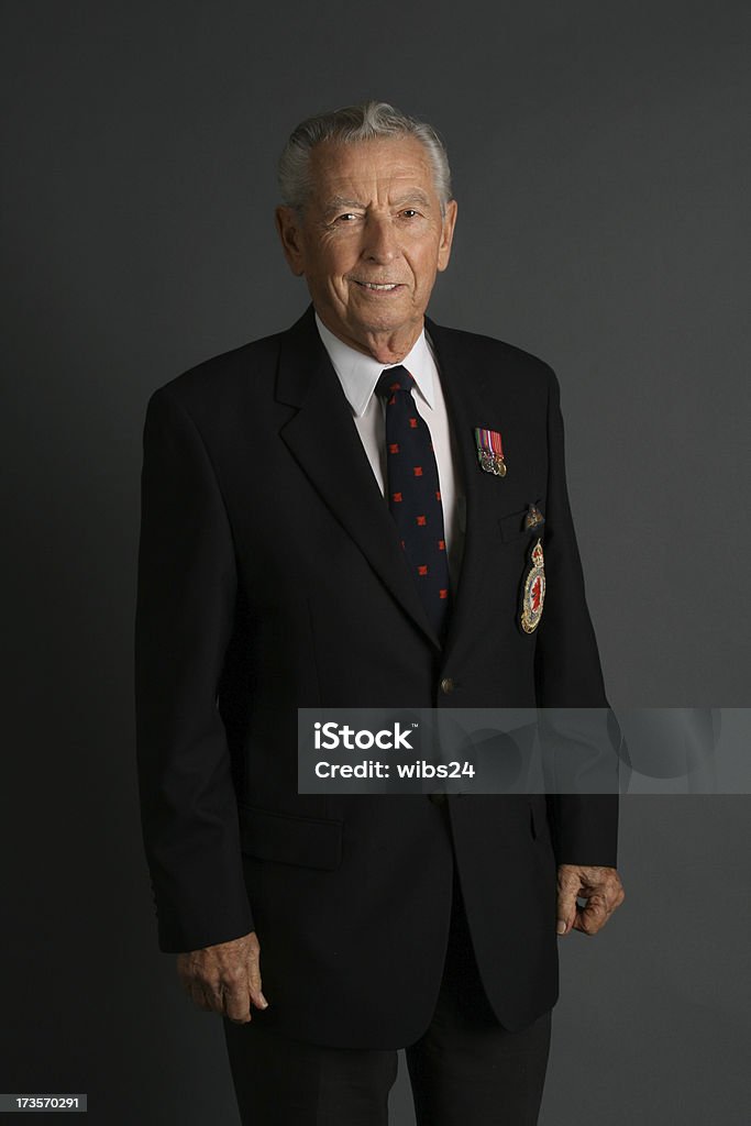 WWII Veterano de Guerra - Royalty-free Veterano de Guerra Foto de stock