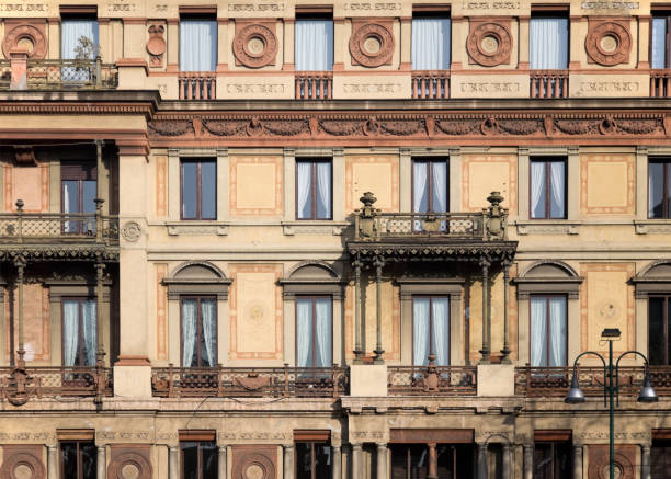 istock Apartment Block,  Milan, Italy-Lightbox below has more architectural exteriors 173570382