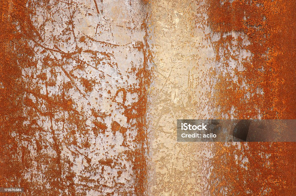 Priorità bassa del metallo arrugginito - Foto stock royalty-free di Acciaio