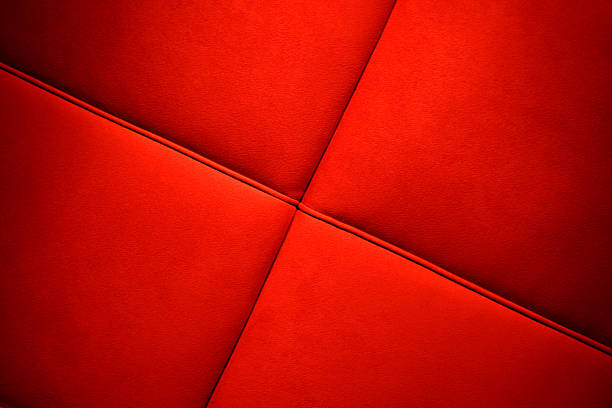 ベルベットのスクエア - velvet red center textile ストックフォトと画像