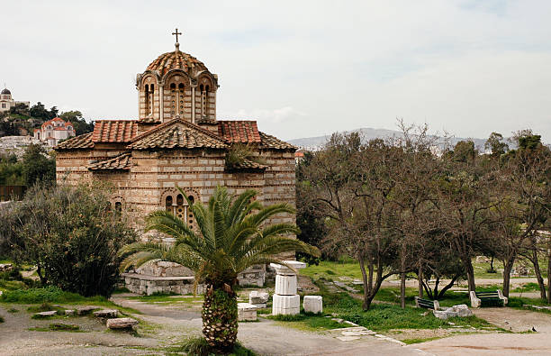 istock Monumental church in Athens Greece 173571158