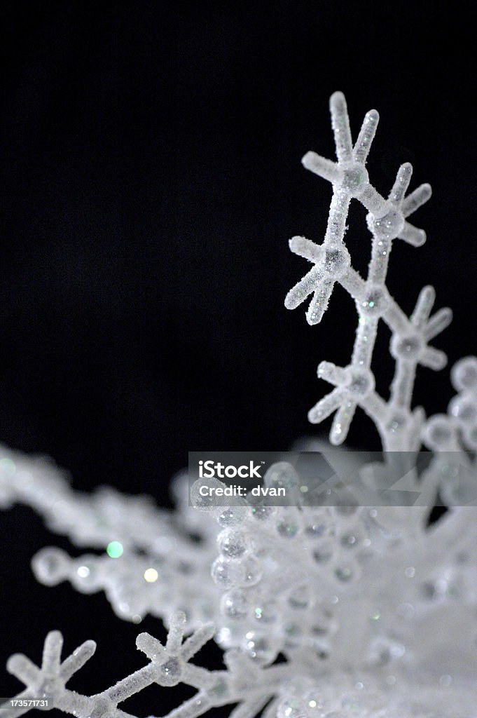 Schneeflocken - Lizenzfrei Eis Stock-Foto