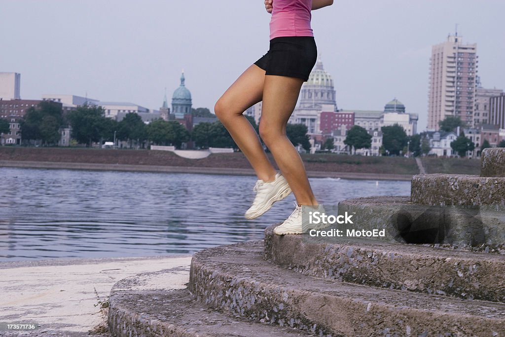 Fitness na cidade - Foto de stock de 20-24 Anos royalty-free