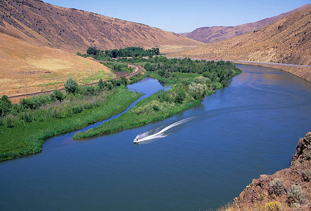 istock Jet skier on Yakima River 173572156