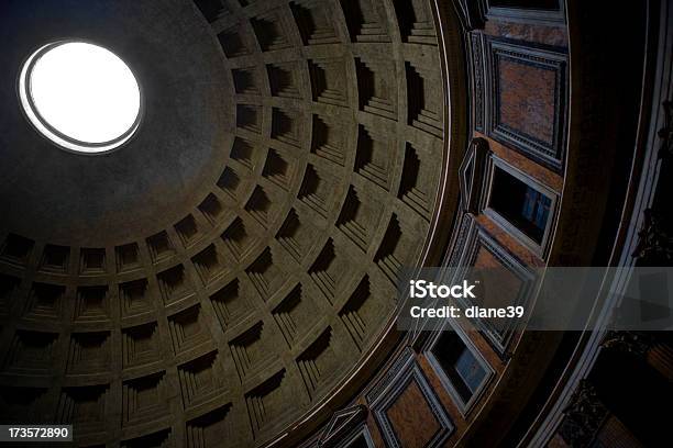 Pantheon Dome Innen Stockfoto und mehr Bilder von Architektonisches Detail - Architektonisches Detail, Architektur, Bauwerk