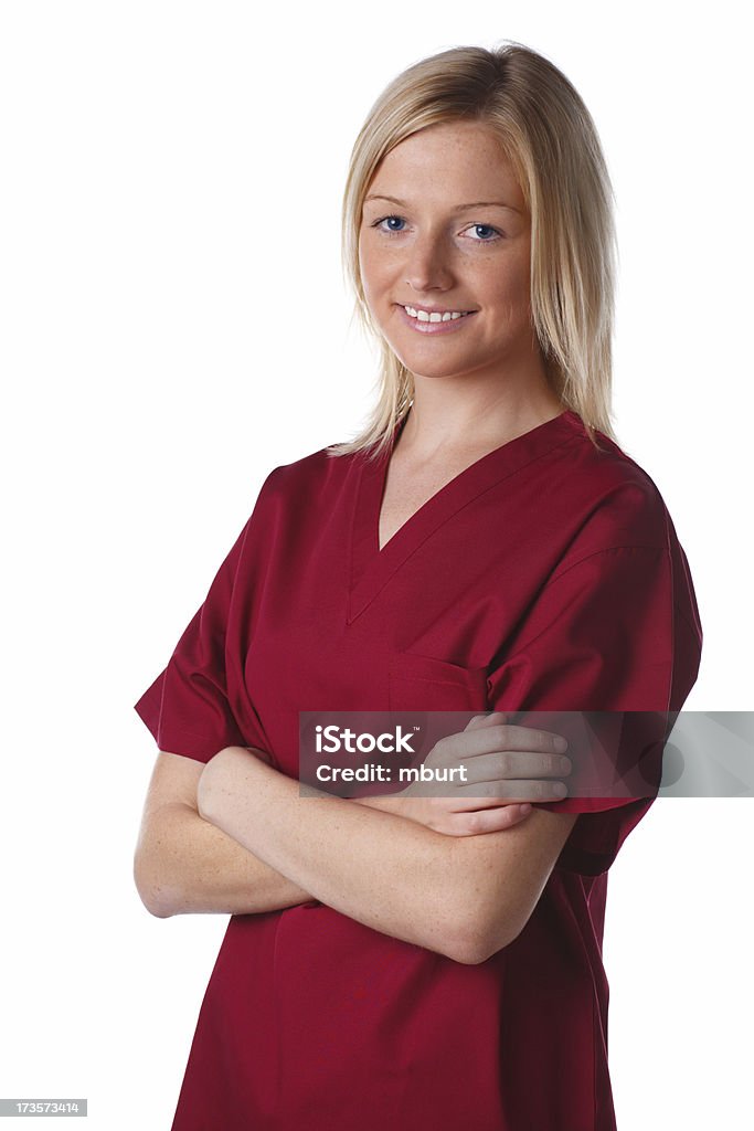 Feliz enfermeira - Royalty-free Cuidados de Saúde e Medicina Foto de stock