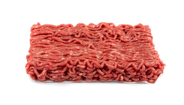istock Mince Meat, Ground Beef, Uncooked Mincemeat Isolated 1735736664