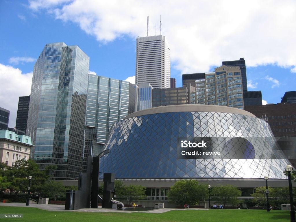 Edificios del centro de la ciudad de Toronto - Foto de stock de Aire libre libre de derechos