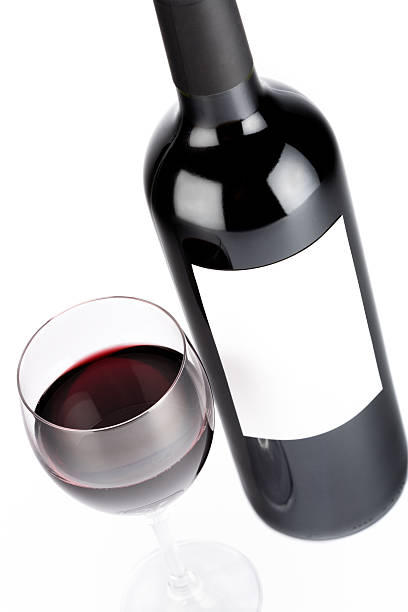 istock Wine still life, isolated on white background 173574608