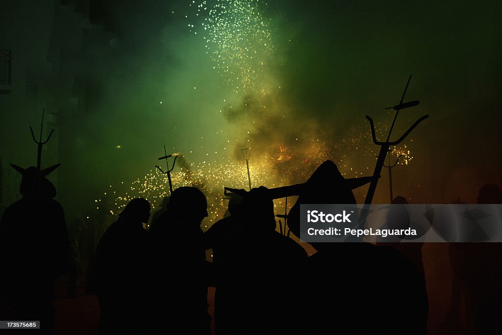 Hell & diables - Photo de Correfoc libre de droits