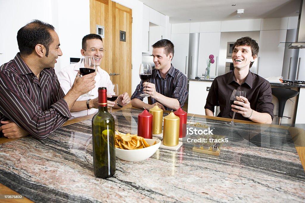 gay lifestyle: Abendessen-party - Lizenzfrei Asiatischer und Indischer Abstammung Stock-Foto