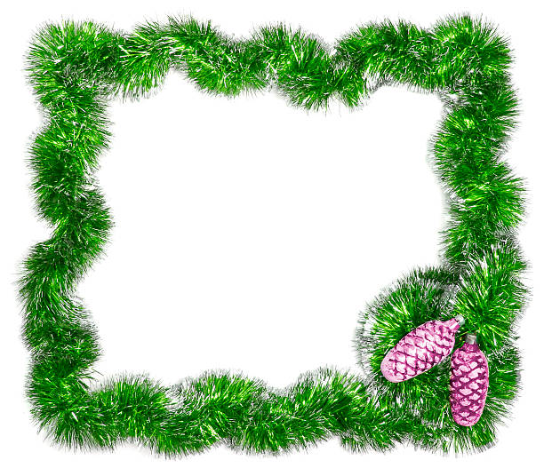 Christmas festive frame - Add Text stock photo