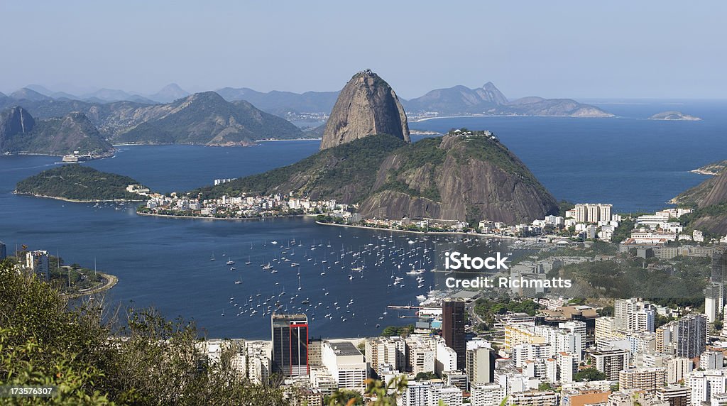 Rio de Janeiro, du pain de sucre - Photo de Baie - Eau libre de droits