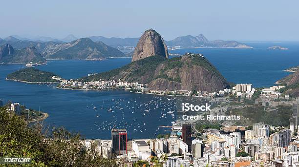 Photo libre de droit de Rio De Janeiro Du Pain De Sucre banque d'images et plus d'images libres de droit de Baie - Eau - Baie - Eau, Beauté de la nature, Bleu