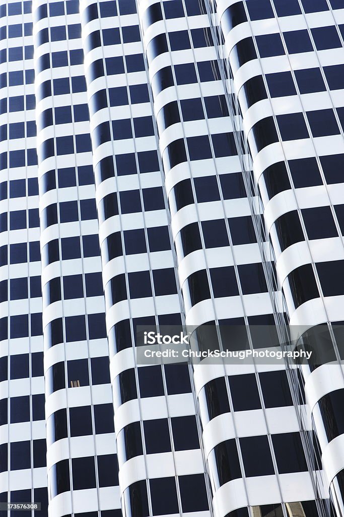 Rascacielos de Fachada de edificio de oficinas ventana - Foto de stock de Abstracto libre de derechos