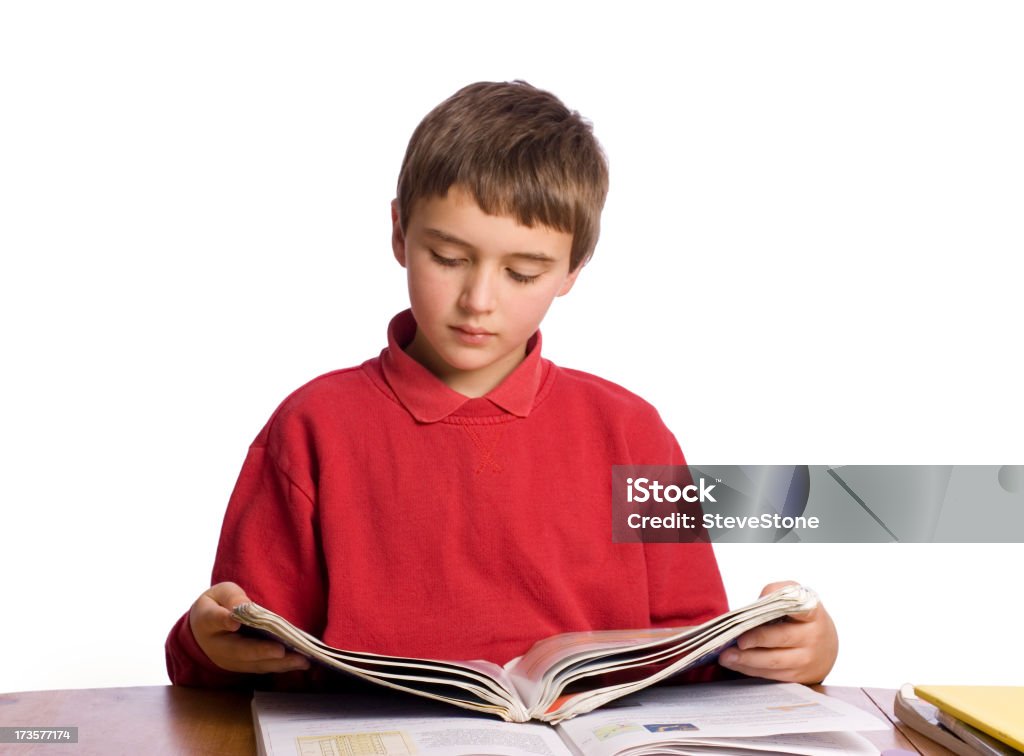 Menino leitura - Royalty-free Criança Foto de stock