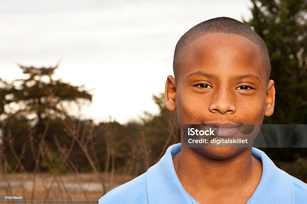 Młody African American dziecko - Zbiór zdjęć royalty-free (Adolescencja)