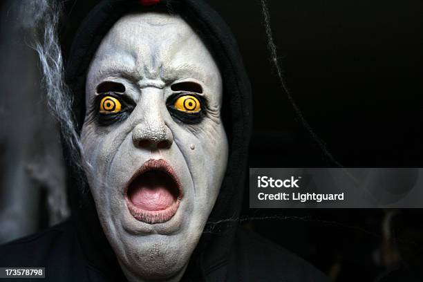Scarey Halloweenmonster Maske Stockfoto und mehr Bilder von Angst - Angst, Annual Greenwich Village Halloween Parade, Auge