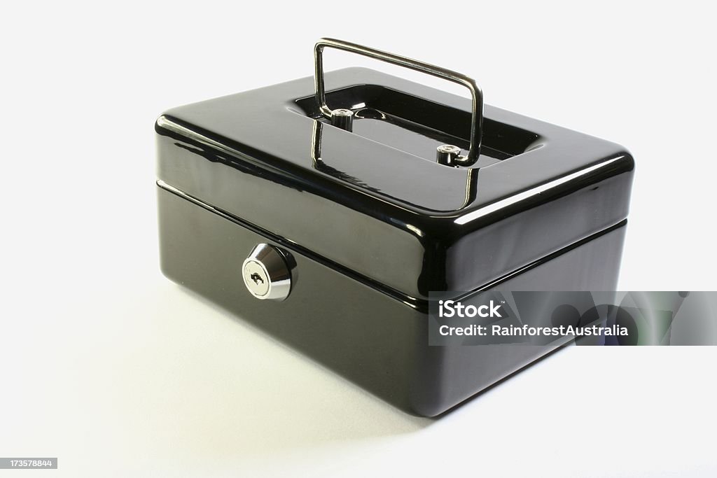 cash box locked Petty cash box locked. Cash Box Stock Photo