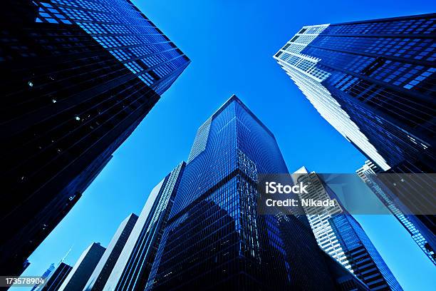 Glass And Steel Stock Photo - Download Image Now - Architecture, Banking, Blue