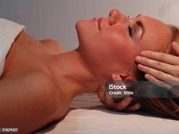 Spa Facial Massage Stock Photo - Download Image Now - Beauty, Women, Adult