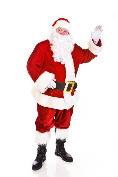 istock Santa Claus waving 173579588