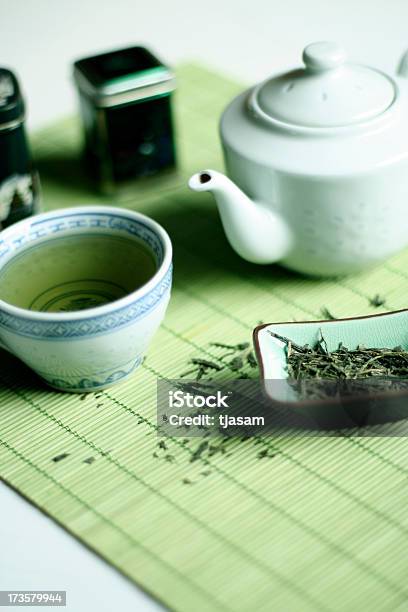 Organiczne Zielona Herbata - zdjęcia stockowe i więcej obrazów Azja - Azja, Bez ludzi, Czajnik do herbaty - Naczynia stołowe