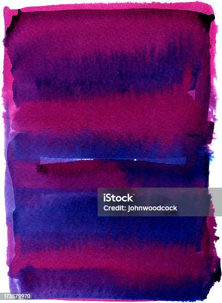 Vetores de Aquarela Roxo e mais imagens de Abstrato - Abstrato, Arte, Arte Moderna